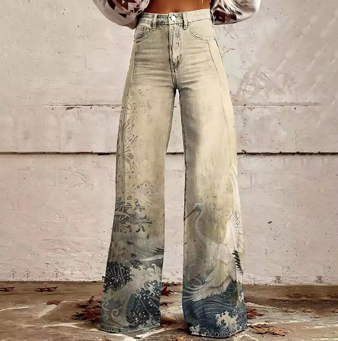 Holmes - Stylowe spodnie w stylu boho vintage dla modnego wyglądu