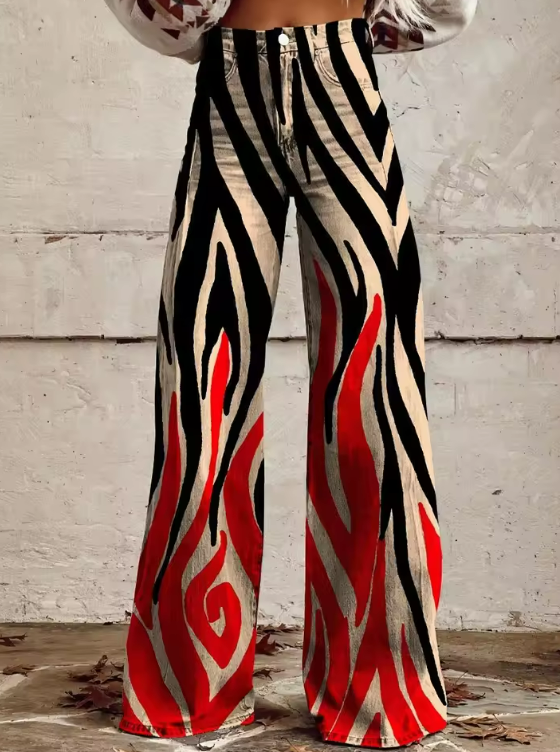 Mcclain - Stylowe Spodnie w Stylu Boho Vintage Które Nadadzą Ci Niepowtarzalny Wygląd