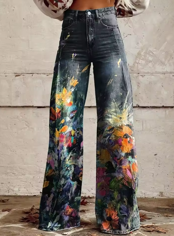 Tove ™ - Spodnie w Stylu Boho Vintage