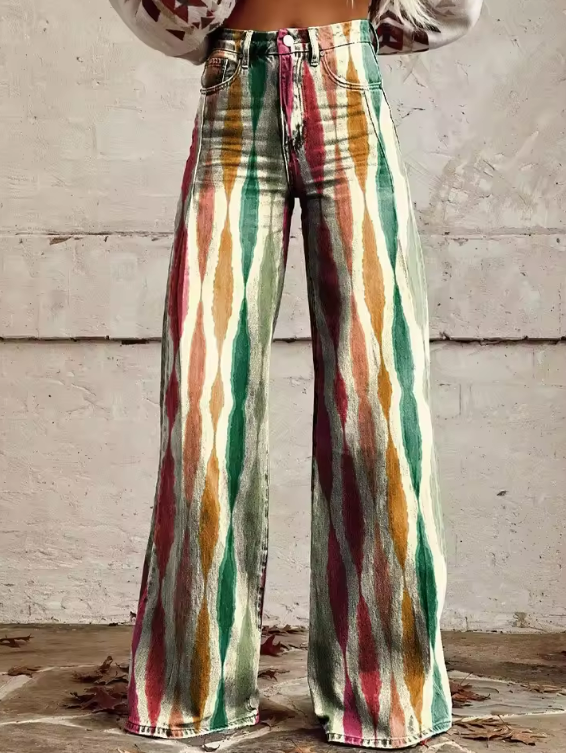 Tove ™ - Spodnie w Stylu Boho Vintage