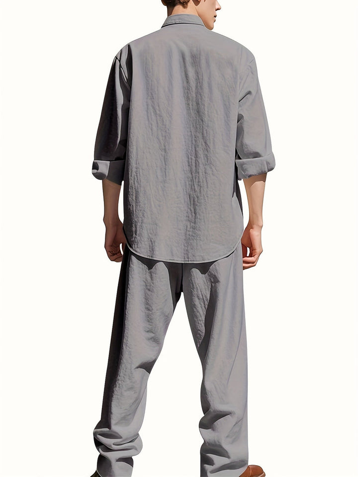 Baltasar – Casual Lniany Zestaw