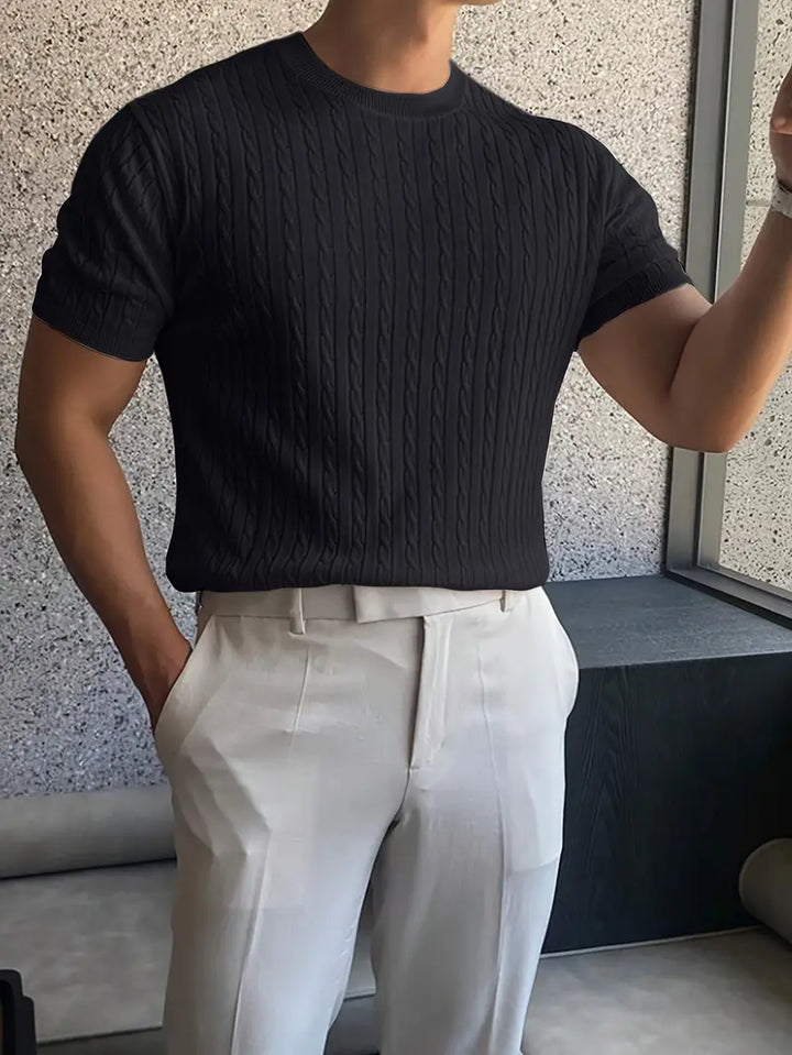Kiril - Elegancki Sweter Z Dzianiny