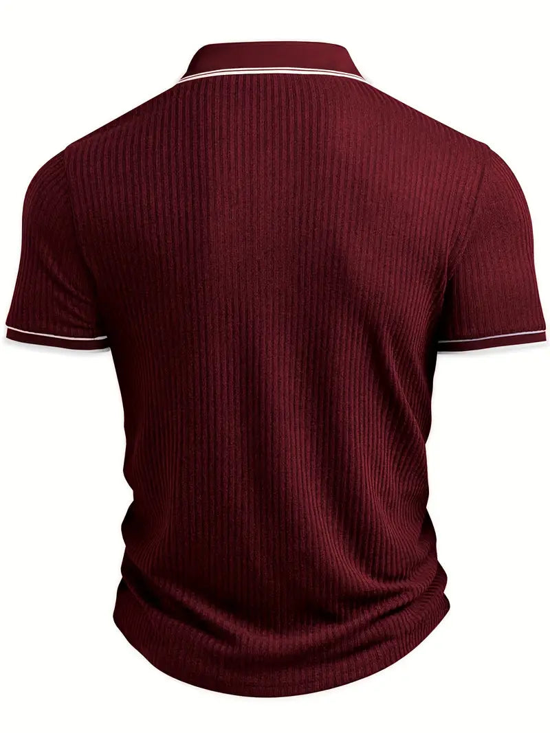 Orestis - Elegancka Koszulka Polo Z Krótkim Rękawem
