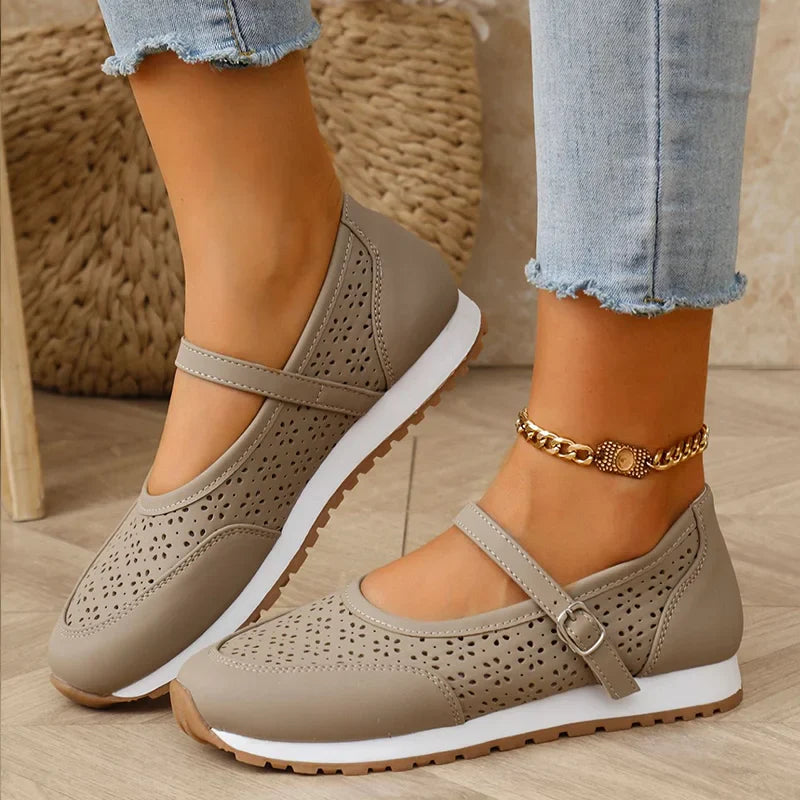 Jewell - Oddychające Ortopedyczne Buty Skórzane