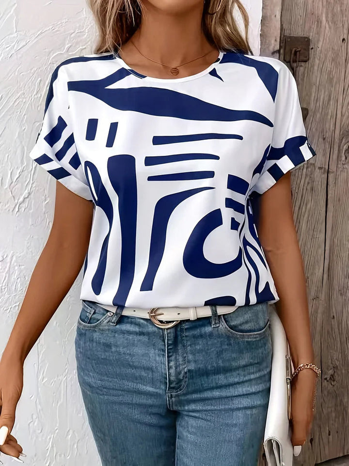Jacinda – Elegancka Letnia Bluzka