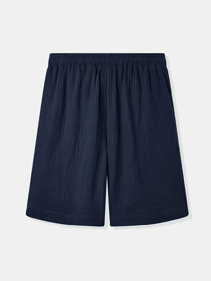 Bancroft – Eleganckie Luźne Szorty z Kieszeniami