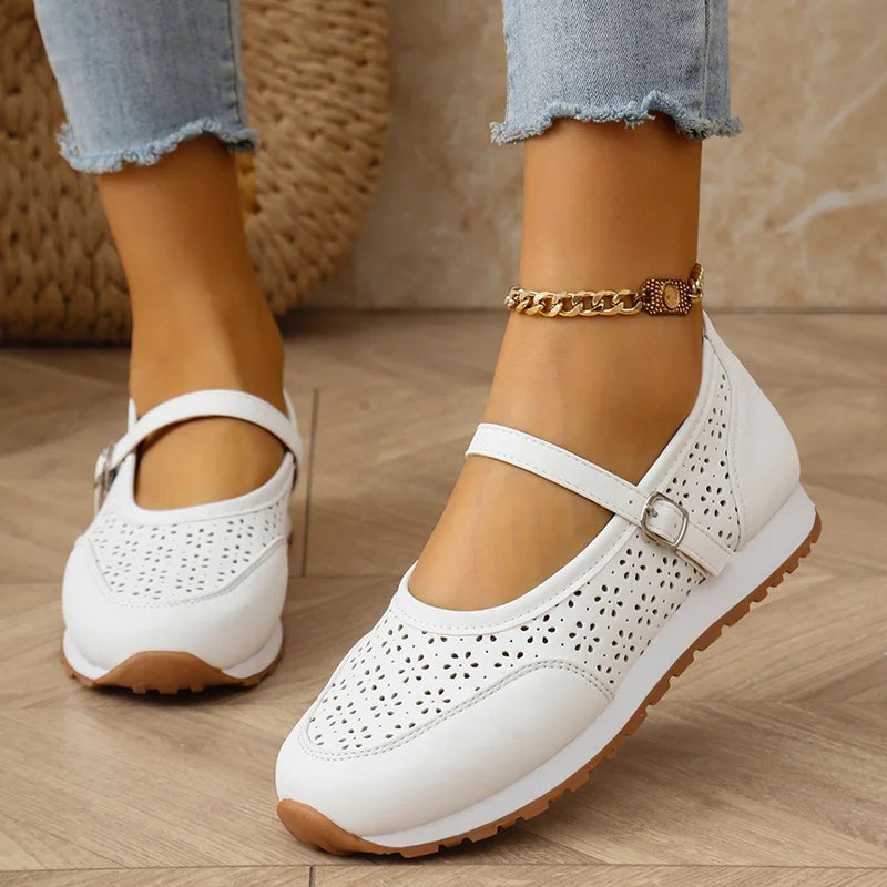 Jewell - Oddychające Ortopedyczne Buty Skórzane