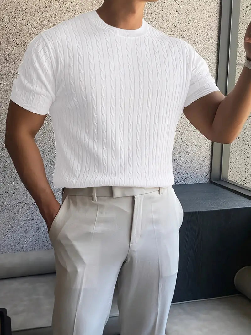 Kiril - Elegancki Sweter Z Dzianiny