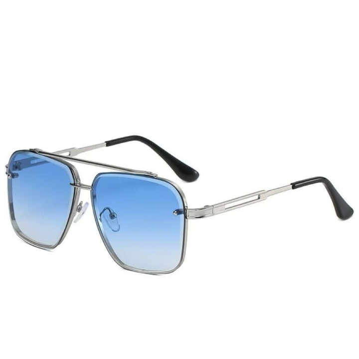 RayForge - Okulary Przeciwsłoneczne w Stylu Retro z Gradientowymi Szkłami i Ochroną UV400