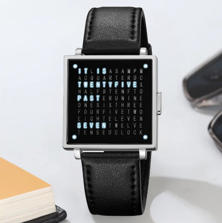 WordTime – Zegarek z Cyfrowym Wyświetlaczem Matrix