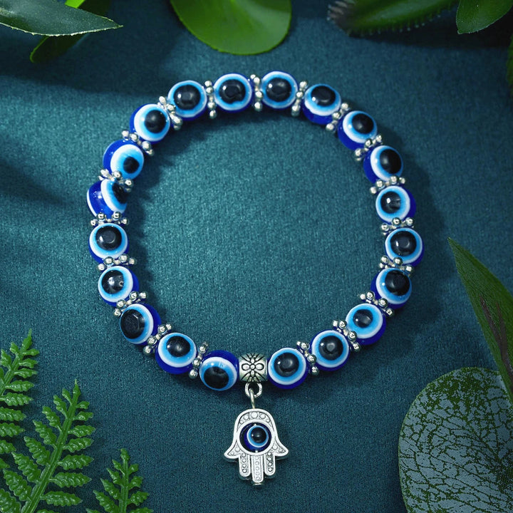 Eliani – Bransoletka na Kostkę  Saphira Zły Oko Amulet