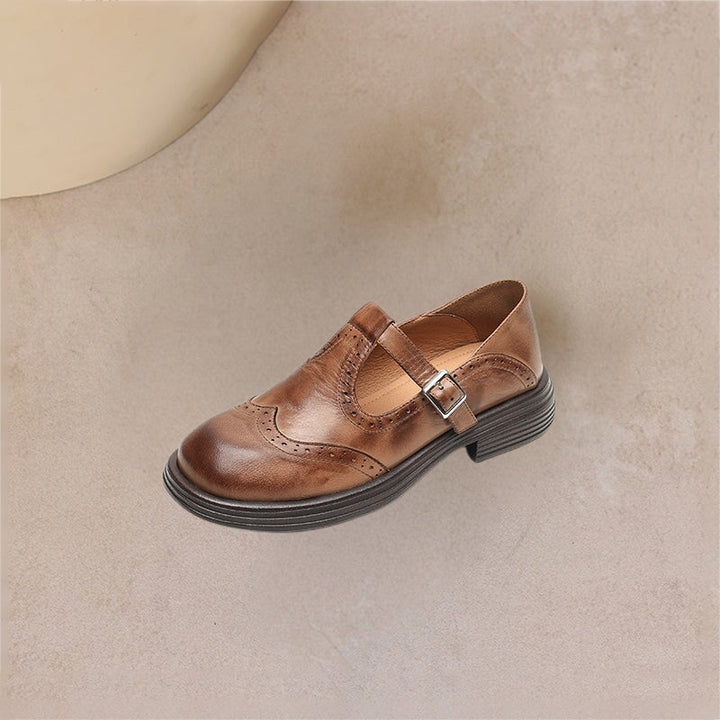 Zayana - Eleganckie Skórzane Buty