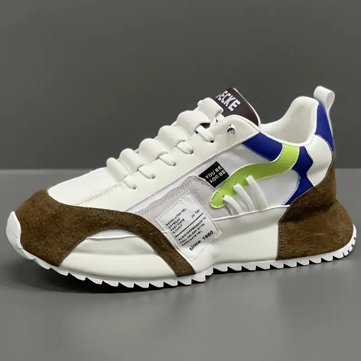 Louie - Retro Sneakersy z Grubą Podeszwą