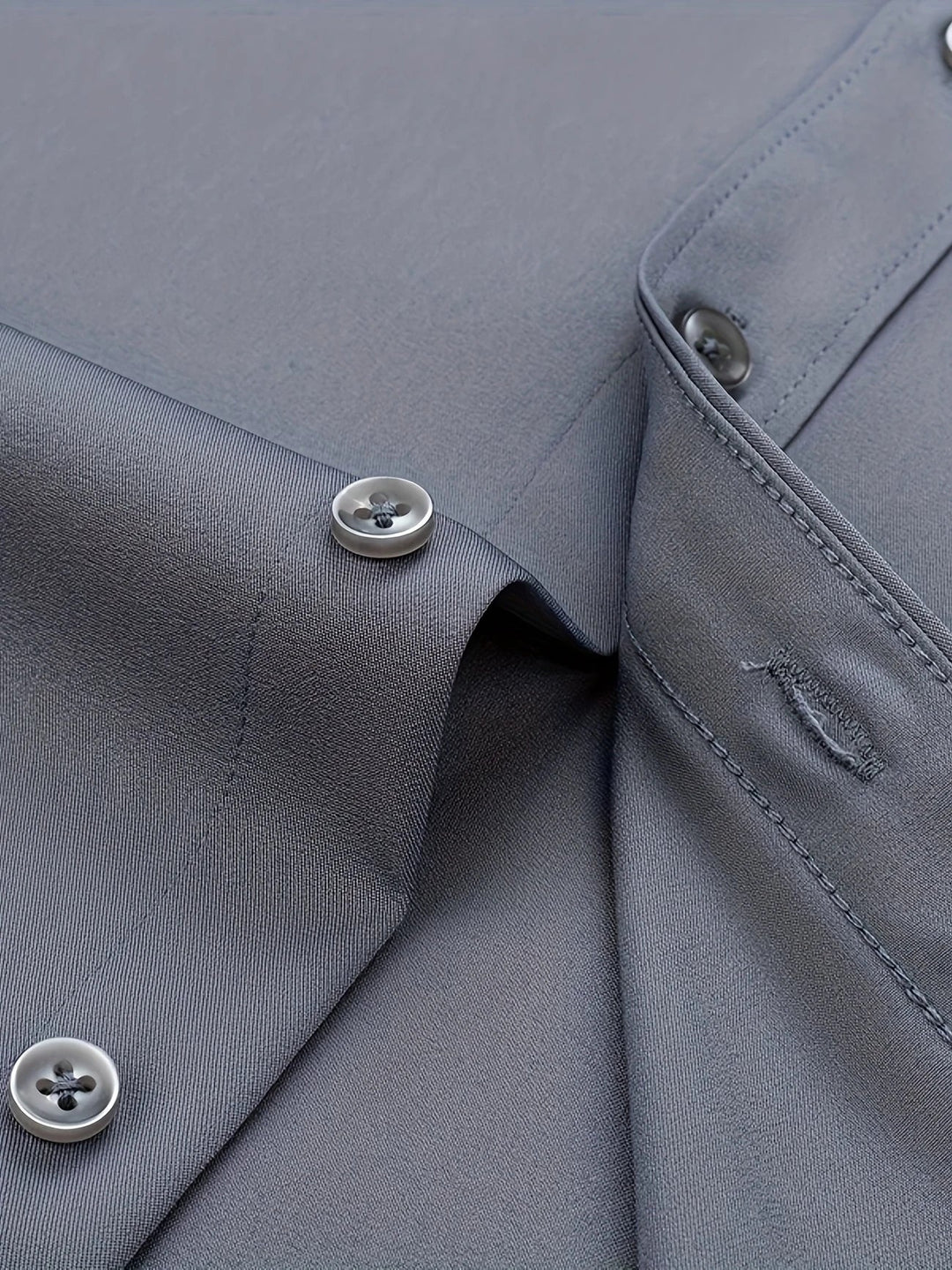 Ezra – Elegancka Koszula o Dopasowanym Kroju z Guzikami