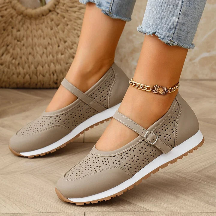 Jewell - Oddychające Ortopedyczne Buty Skórzane