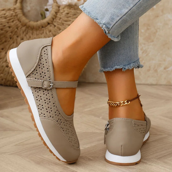 Jewell - Oddychające Ortopedyczne Buty Skórzane