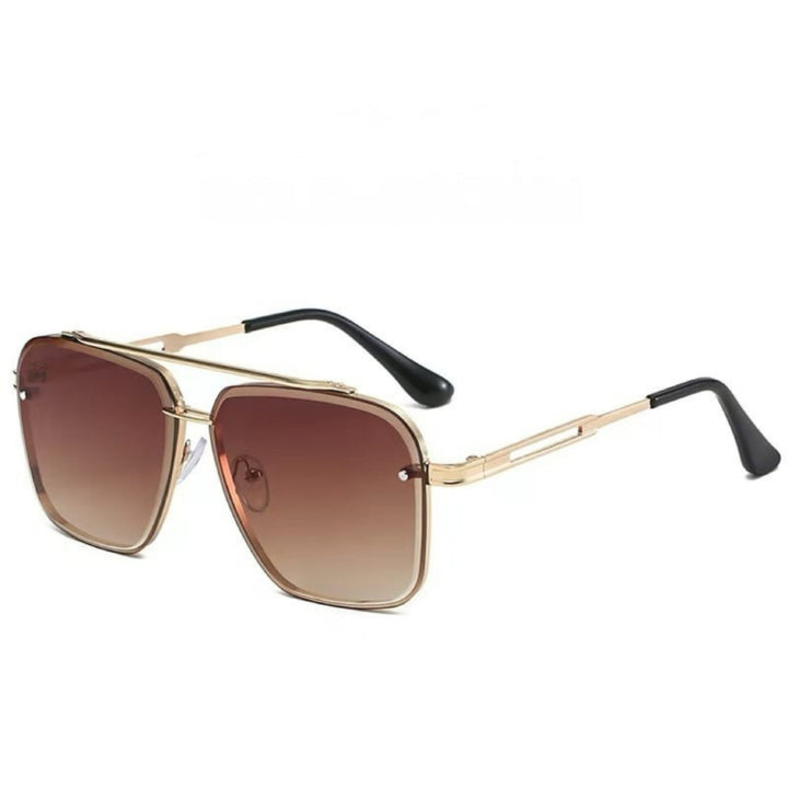 RayForge - Okulary Przeciwsłoneczne w Stylu Retro z Gradientowymi Szkłami i Ochroną UV400