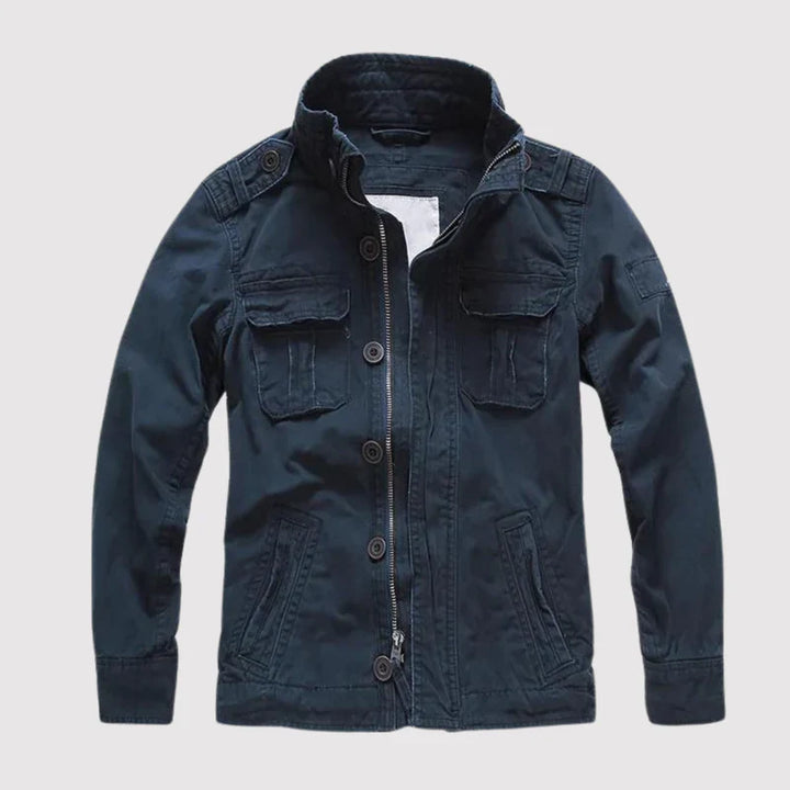 Sullivan – Kurtka Jeansowa w Stylu Retro