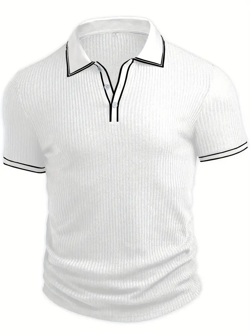 Orestis - Elegancka Koszulka Polo Z Krótkim Rękawem