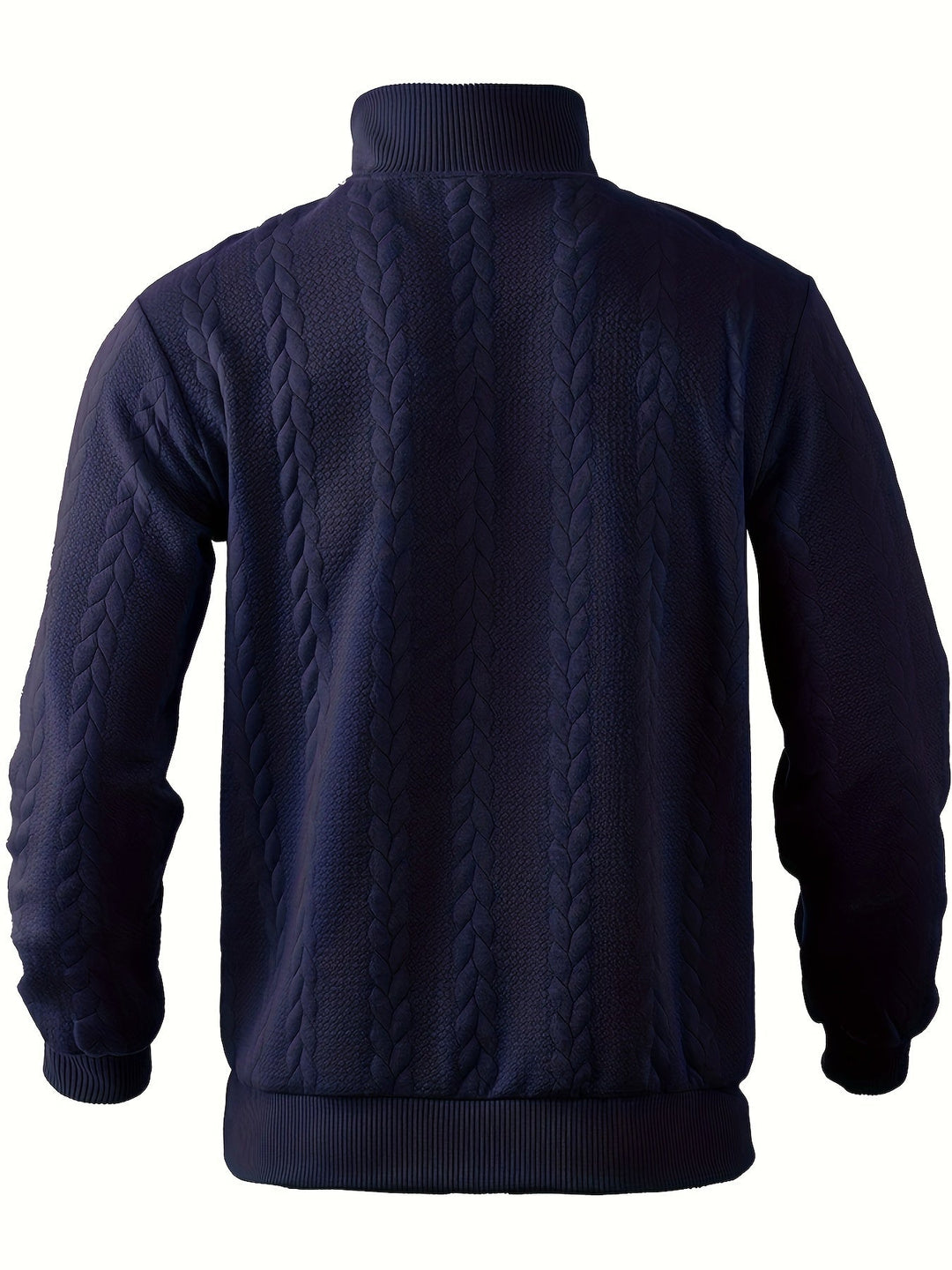 Caleb – Sweter z Zamkiem w Stylu Vintage