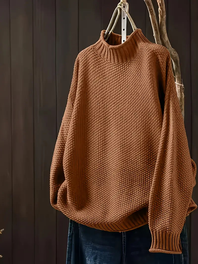 Pippa – Sweter z Długim Rękawem Na Zimę