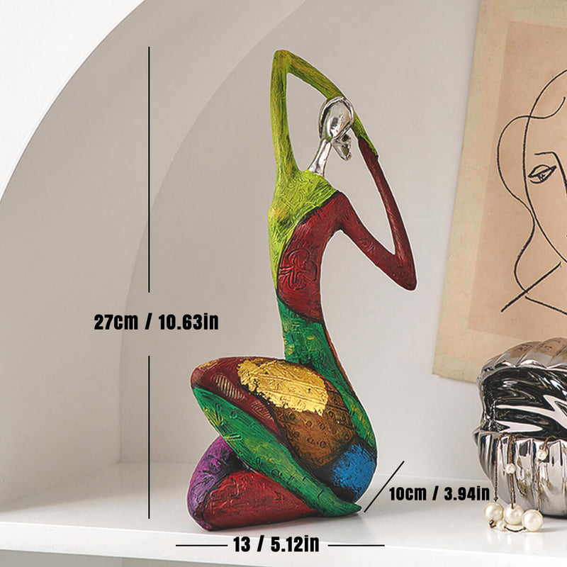 ArtMira – Abstrakcyjne, Kolorowe Posągi Kobiet