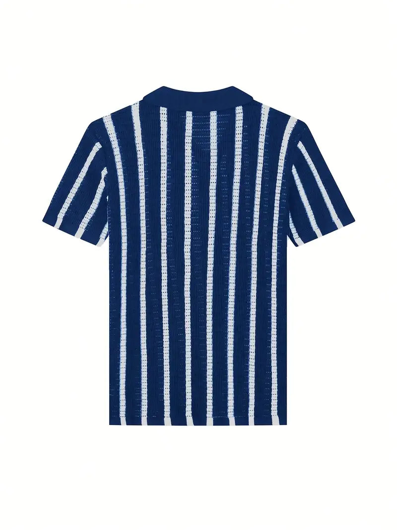 Cordell - Oddychający Sweter z Krótkim Rękawem