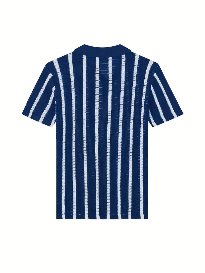 Cordell - Oddychający Sweter z Krótkim Rękawem