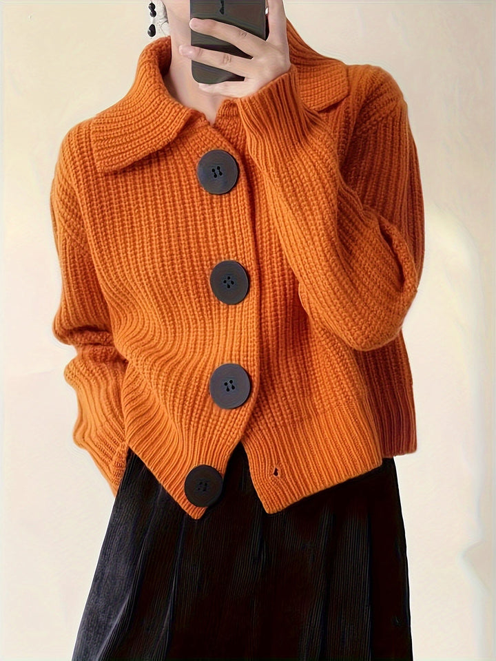 Amy – Sweter z Długim Rękawem w Stylu Casual