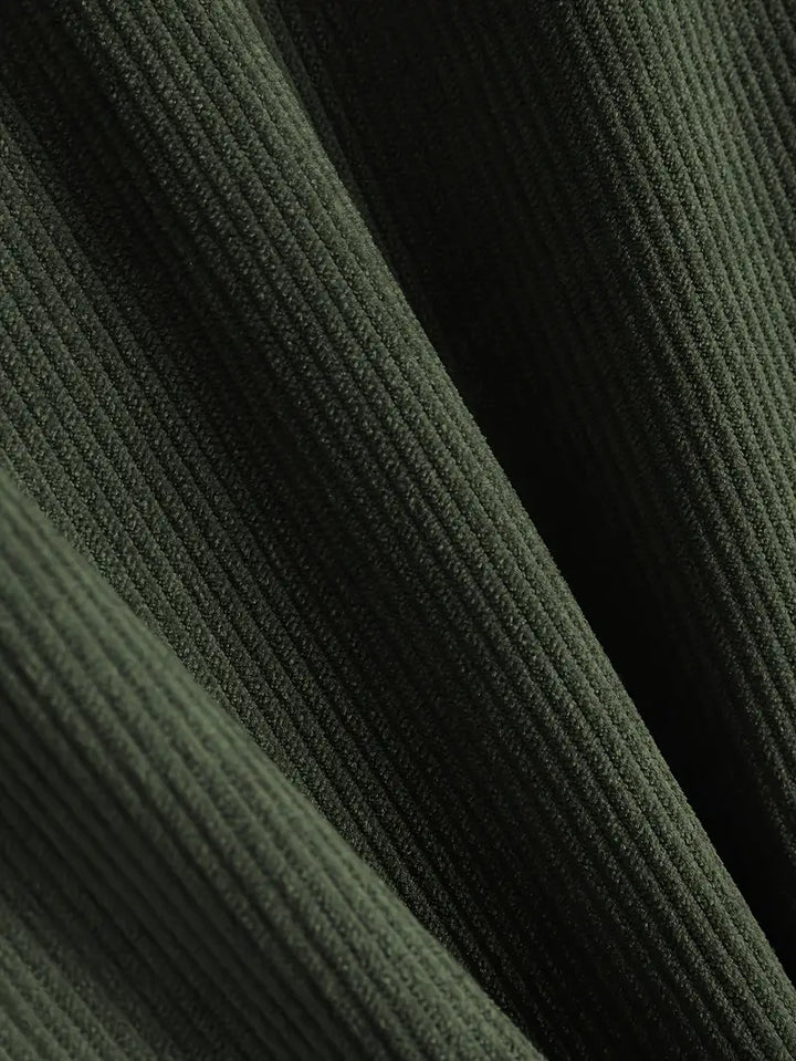 Costas - Sztruksowa Teksturowana Bluza Z Kapturem