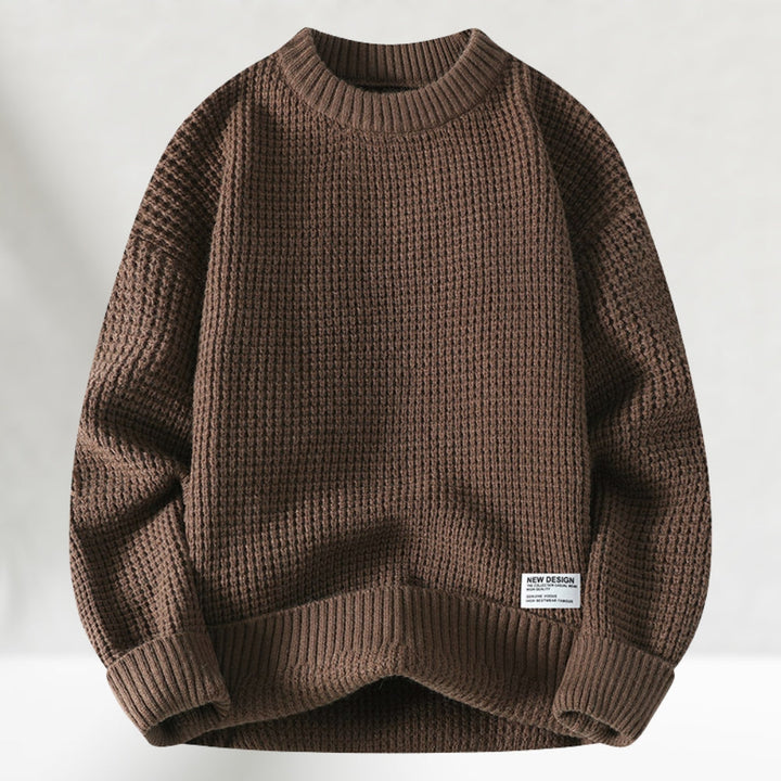 Jesse – Sweter z Okrągłym Dekoltem