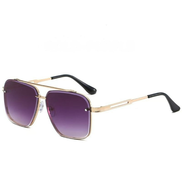 RayForge - Okulary Przeciwsłoneczne w Stylu Retro z Gradientowymi Szkłami i Ochroną UV400