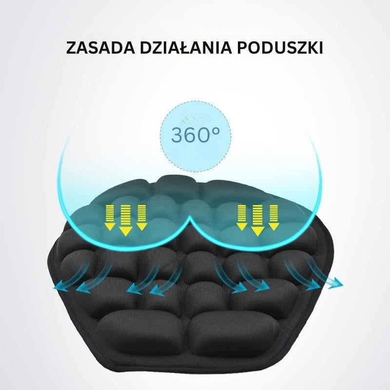 MotoCloud - Poduszka 3D Na Siedzenie Motocykla