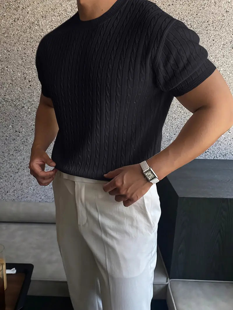Kiril - Elegancki Sweter Z Dzianiny