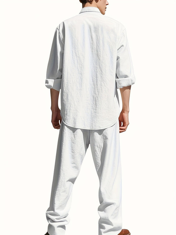 Baltasar – Casual Lniany Zestaw