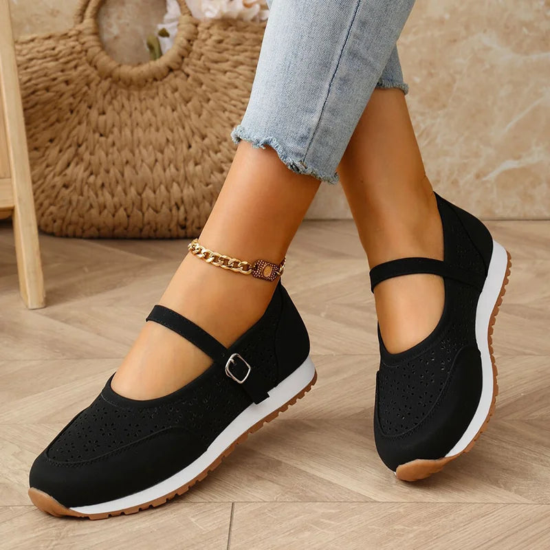 Jewell - Oddychające Ortopedyczne Buty Skórzane
