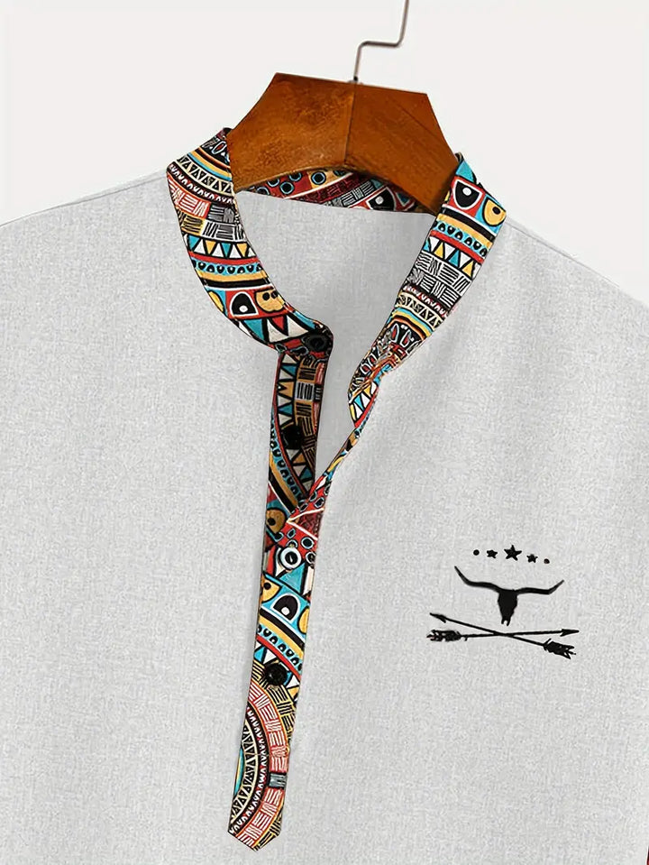 Murat - Elegancka Koszula Z Krótkim Rękawem
