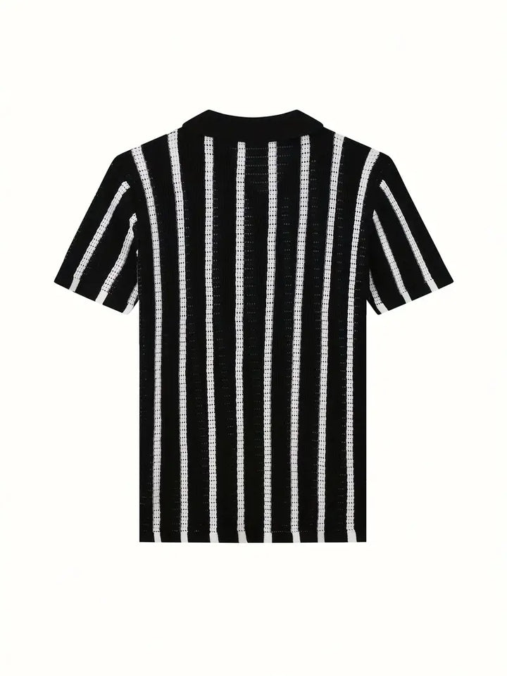 Cordell - Oddychający Sweter z Krótkim Rękawem