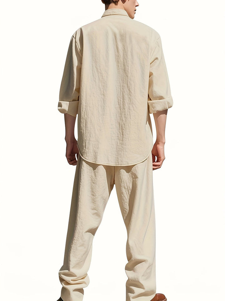 Baltasar – Casual Lniany Zestaw