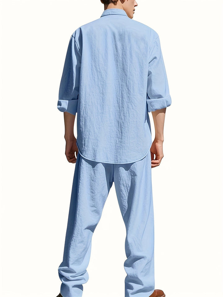 Baltasar – Casual Lniany Zestaw