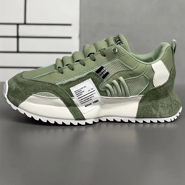 Louie - Retro Sneakersy z Grubą Podeszwą