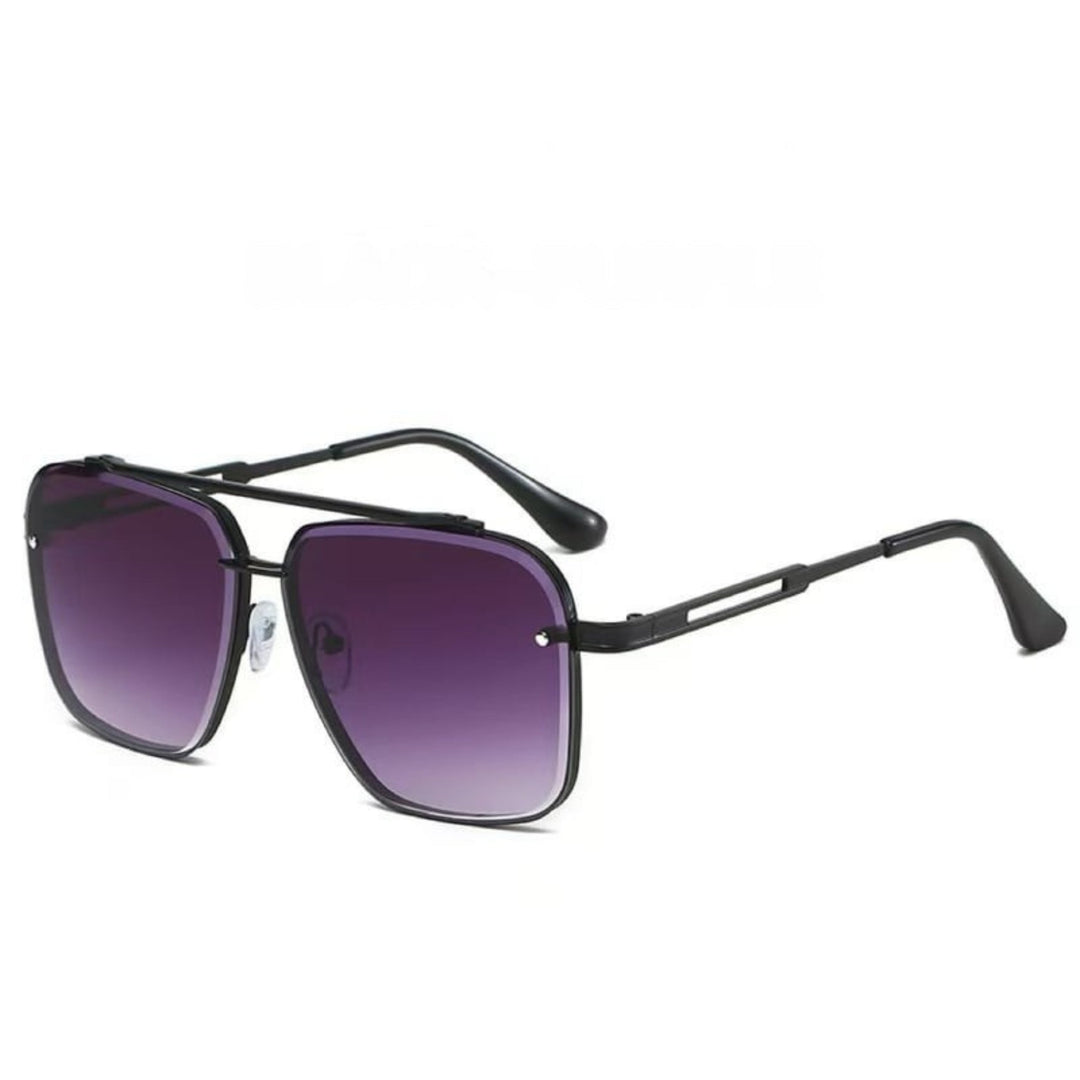 RayForge - Okulary Przeciwsłoneczne w Stylu Retro z Gradientowymi Szkłami i Ochroną UV400