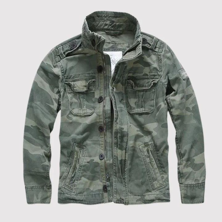 Sullivan – Kurtka Jeansowa w Stylu Retro