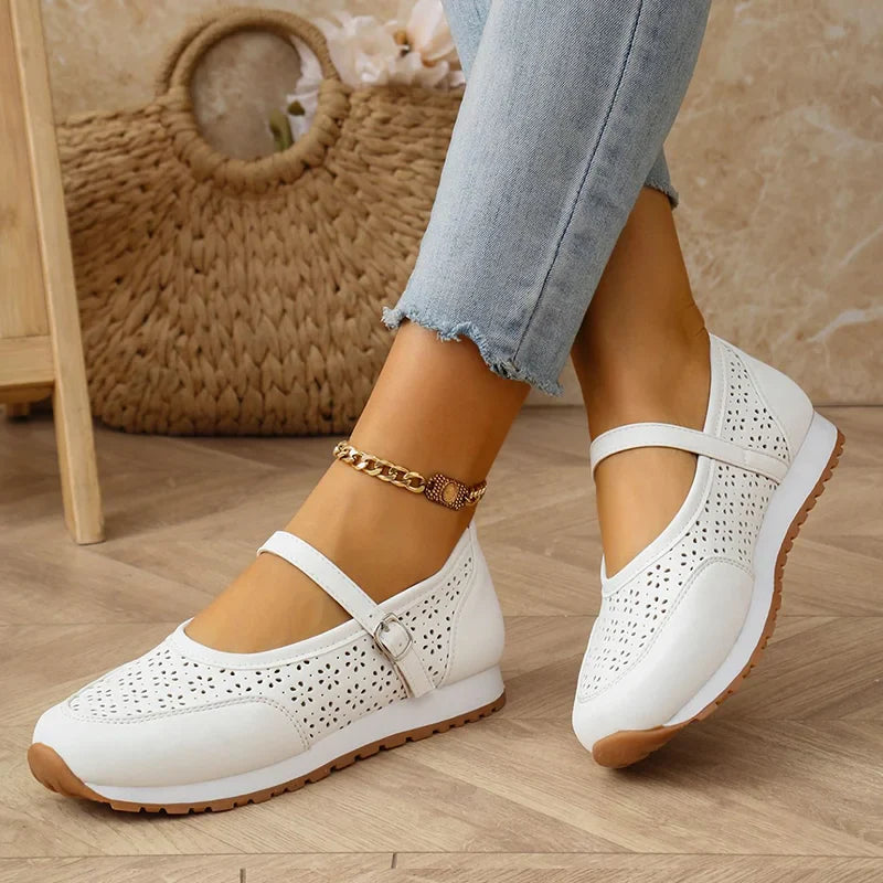 Jewell - Oddychające Ortopedyczne Buty Skórzane