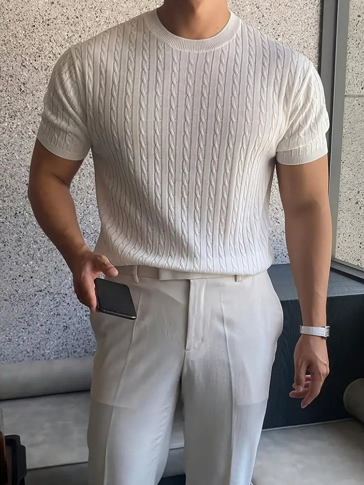 Kiril - Elegancki Sweter Z Dzianiny
