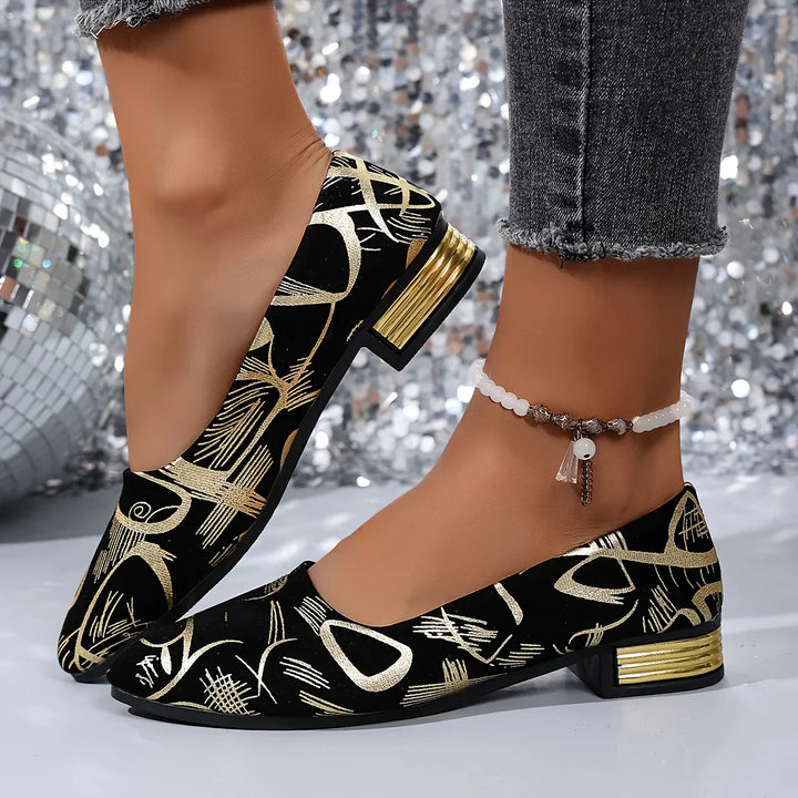 Fernandez – Oddychające Buty Na Niskim Obcasie