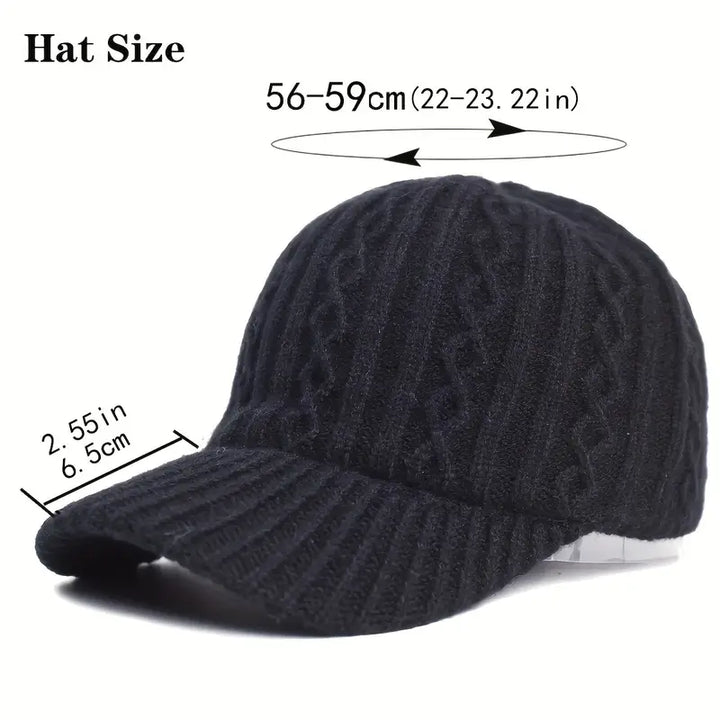 StitchRidge – Czapka Baseballowa z Dzianiny
