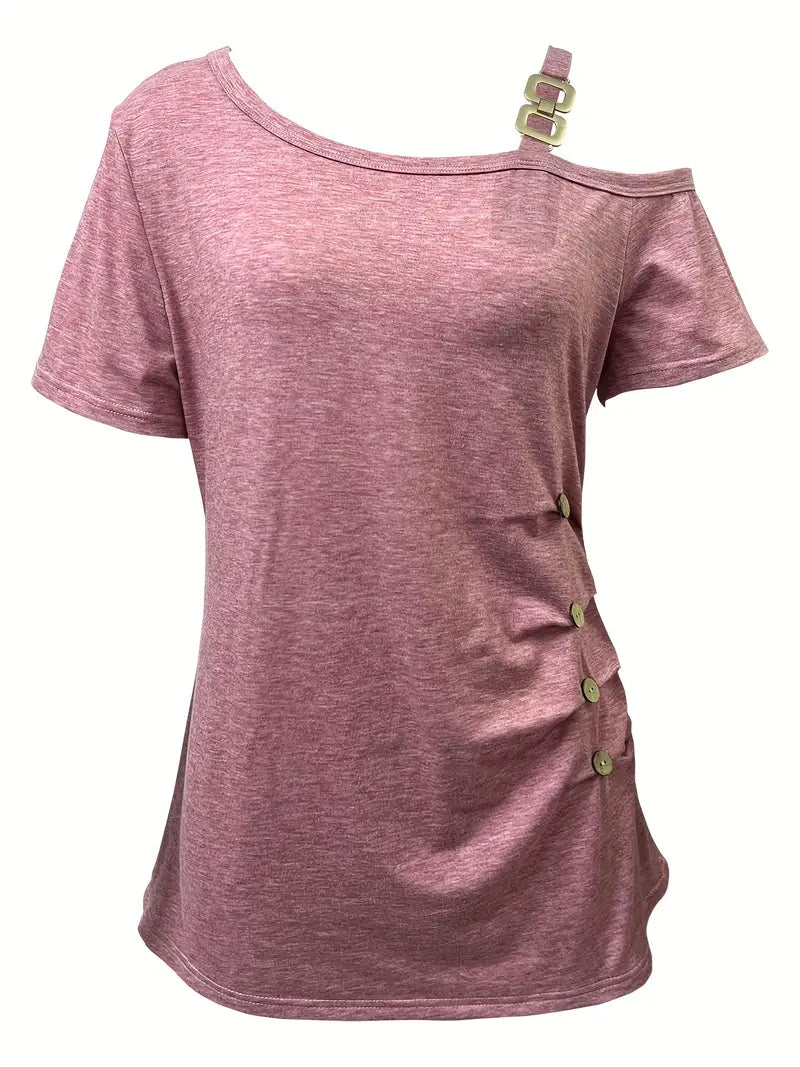 Ianthe - Stylowa Koszulka z Krótkim Rękawem