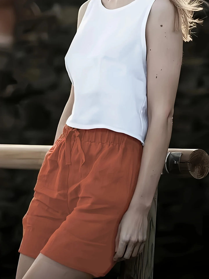 Niamh – Letnie Szorty z Kieszeniami