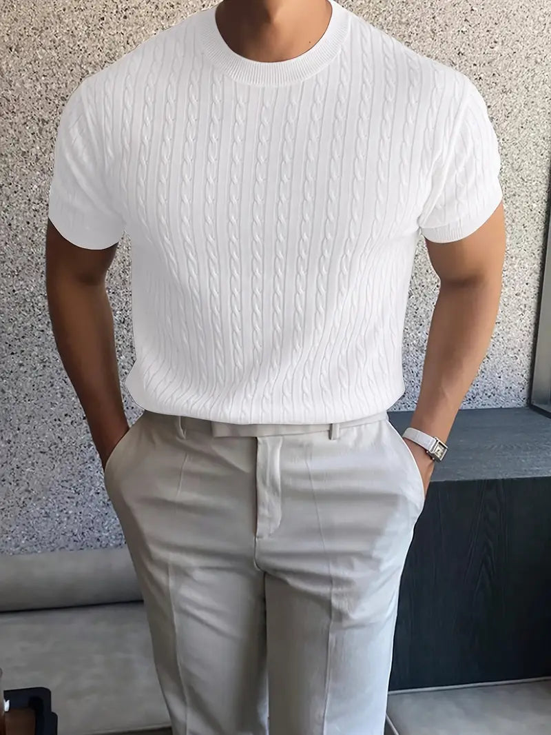Kiril - Elegancki Sweter Z Dzianiny